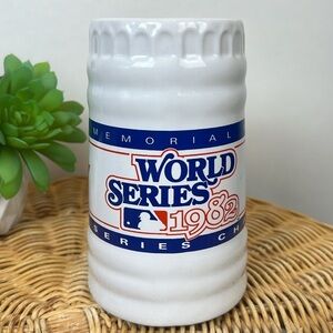 Budweiser 1982 Baseball World Series Champion Beer Mug Cardinals Collectible